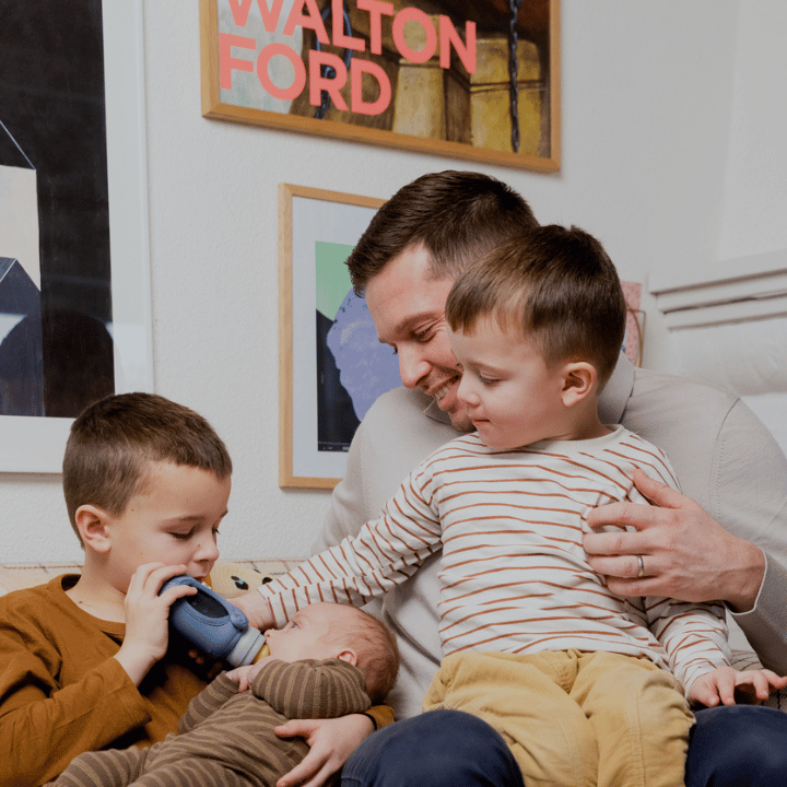 toddler and baby room sharing