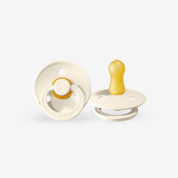 BIBS Natural Rubber Pacifiers 1