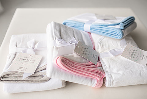 Moms on Call swaddle blankets