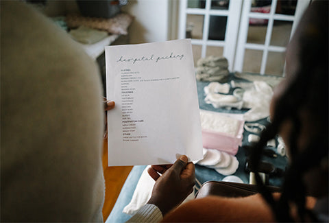 What to take to the hospital list