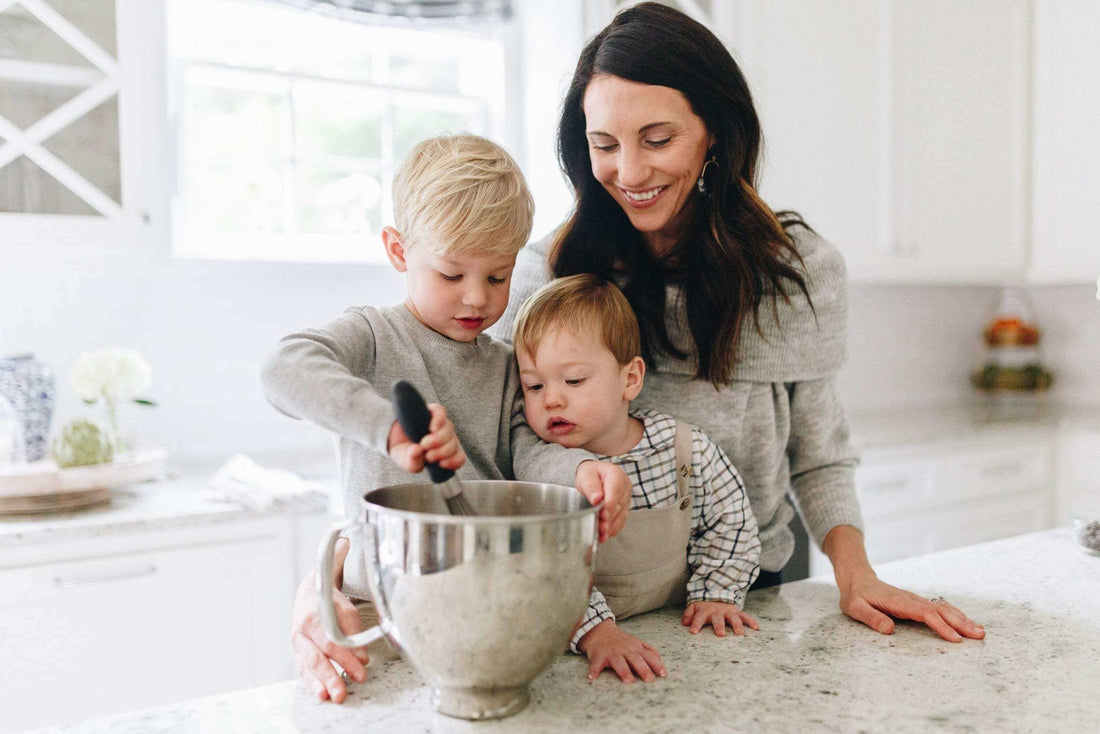 Morgan, baby and toddler cooking
