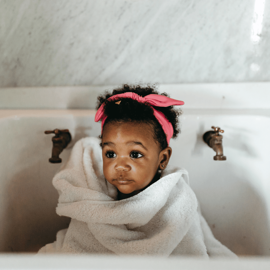 Tips for bathing toddler and baby