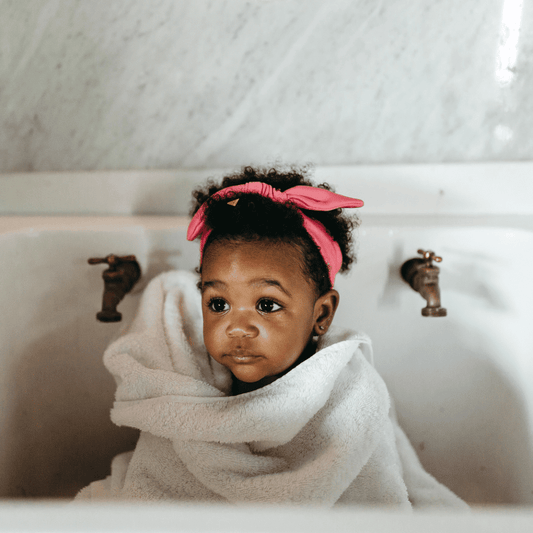 Tips for bathing toddler and baby