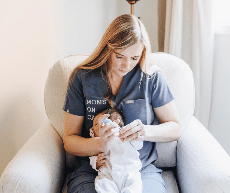 trimming baby's nails