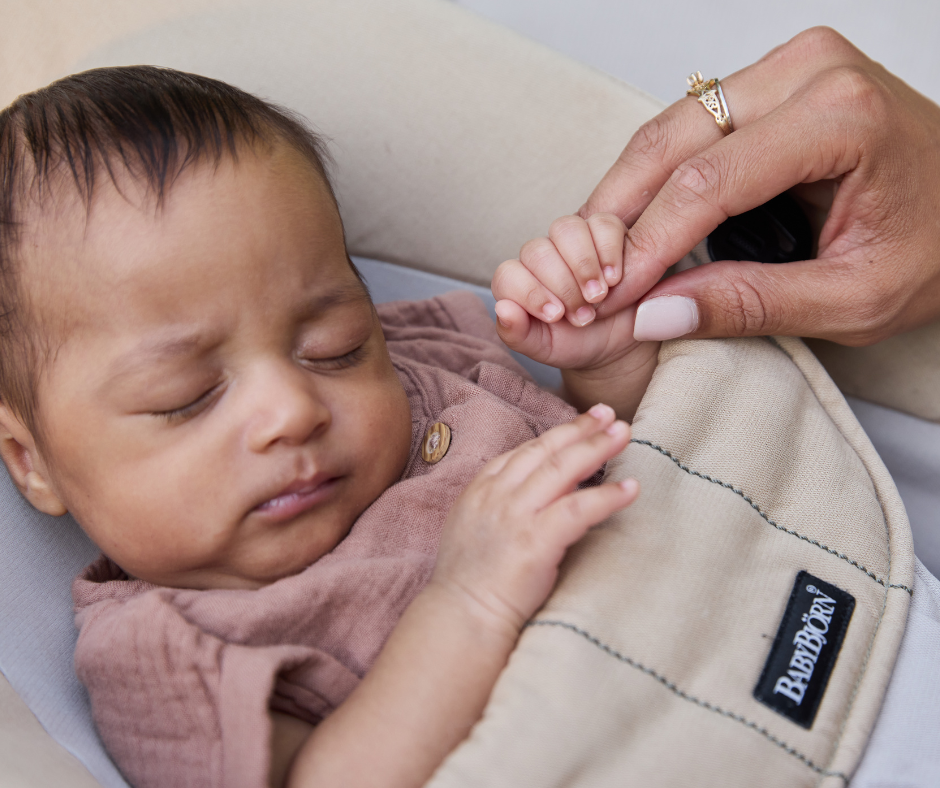 sleeping newborn