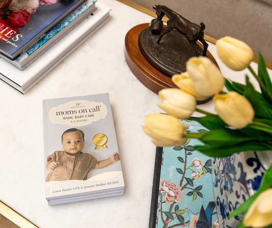 moms on call 0-6 month book