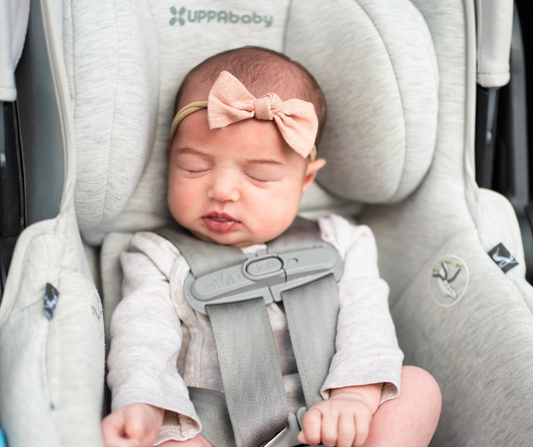 baby in carseat