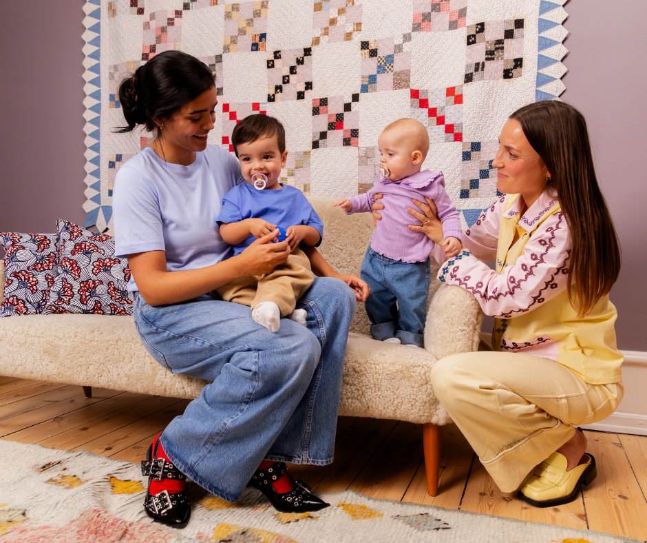 moms and babies hanging out