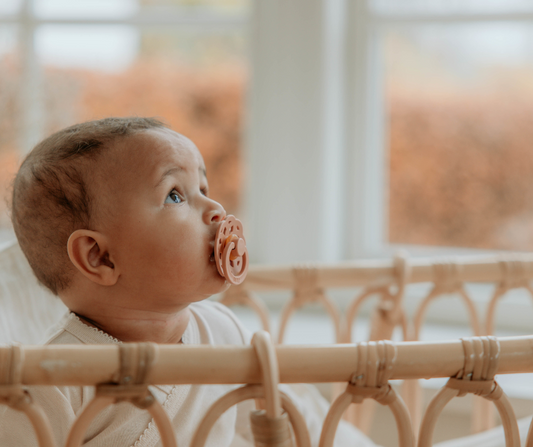 baby in bassinet 