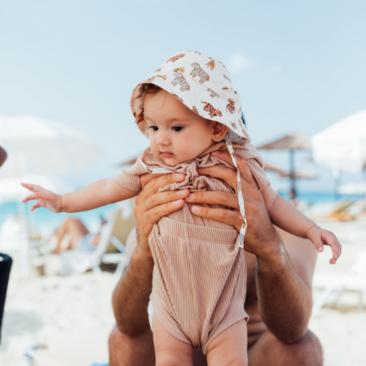 baby on the beach