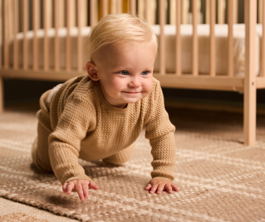 baby crawling