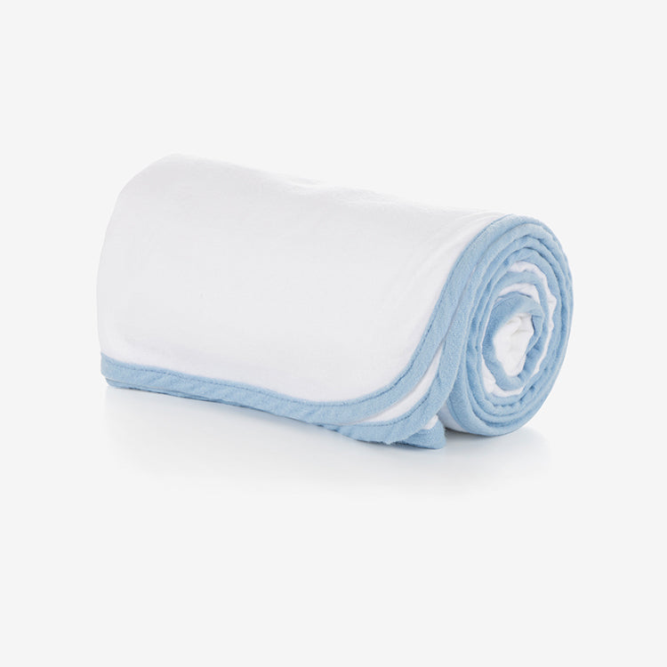 Moms On Call Swaddle Blanket - 44x44 Inch Flannel, Calms Fussy Babies (French Grey)