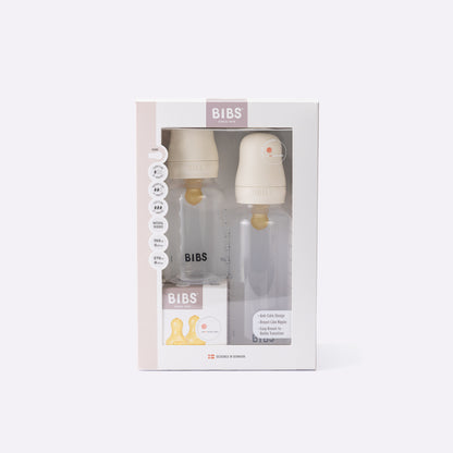 BIBS baby bottle set in packaging on a white background