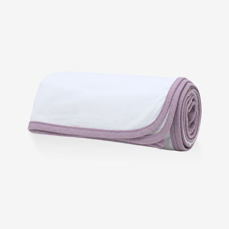 lilac swaddle blanket